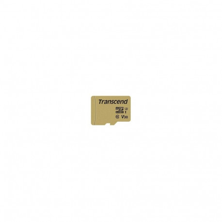 "CARD microSD Card 16GB Transcend SDHC USD500S w/Adapter"