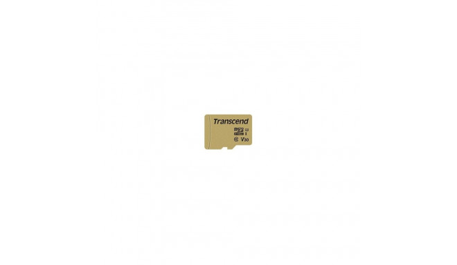"CARD microSD Card 16GB Transcend SDHC USD500S w/Adapter"