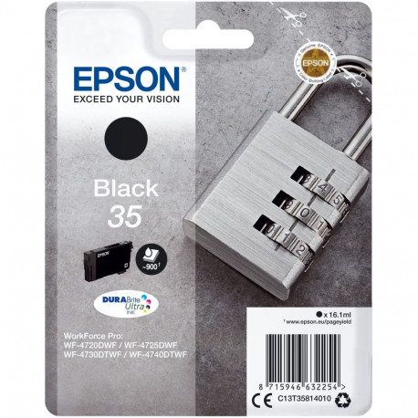 "Epson Tinte 4LB 35 Ink Black 16.1ml"
