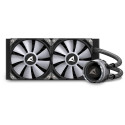 "K Sharkoon Wasserkühlung S80 RGB 2 Lüfter 240mm schwarz"