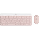"Logitech MK470 Slim Combo - ROSE - (DE) - CENTRAL-419"