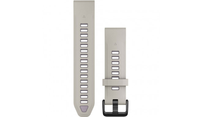 "Garmin Ersatzarmband QuickFit 20mm Silikon Nebelgrau/Lavendel"