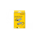 "DELOCK Externer USB 3.2 Gen 2 USB Type-C Hub mit 2 x USB Typ-A und 2 x USB Type-C"