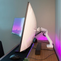 "Ergotron Monitor Arm für Tisch- oder Wandmontage weiß"