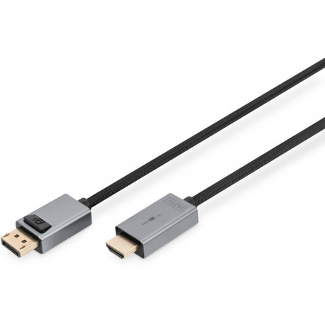 "DIGITUS DisplayPort Adapterkabel, DP - HDMI Typ A 3m"