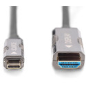 "DIGITUS 4K USB Typ - C auf HDMI AOC Adapterkabel. 15.0m"