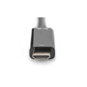 "DIGITUS 4K HDMI Adapter - HDMI auf DisplayPort 0.2m schwarz"