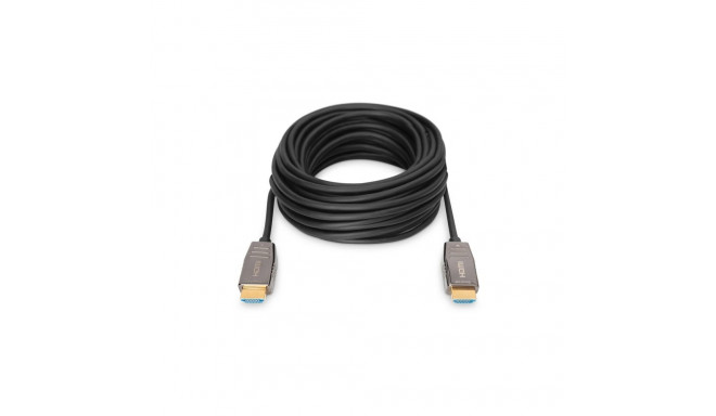 "DIGITUS HDMI AOC Hybrid Glasfaserkabel UHD 8K 10m schwarz"