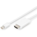 "DIGITUS DisplayPort Adapterkabel mini DP->HDMI A St/St 8K 2m"