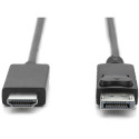 "DIGITUS DisplayPort Adapterkabel DPort -> HDMIA St/St 8K 3m"