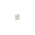 "Equip Aufputz Frontplatte Cat6A 2x RJ45 RAL 9010 Reinweiß"