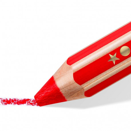 STAEDTLER värvipliiatsid 3 in 1 Noris junior, mitmevärvilised
