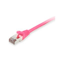 "Equip Patchkabel Cat6 S/FTP 2xRJ45 15.00m pink LSZH Polybeutel"