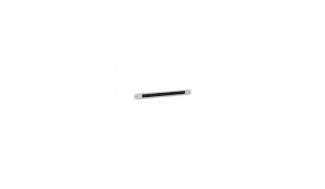 "Equip Patchpanel 50x RJ45 Cat3 19"" UTP 1HE ISDN hellgrau"