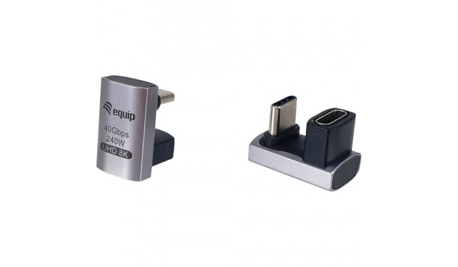 "Equip Adapter USB 4.0 -> USB-C 40Gbps. 240W PD. 2er-Pack gr"