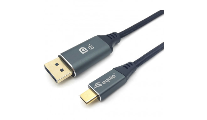"Equip Adapter USB-C -> DisplayPort 8K60Hz 2.00m sw"