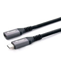 "Equip Kabel USB-C 3.2 -> C Verl. St/Bu 1.00m 5A 4K/60Hz sw"