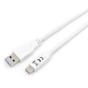 "Equip Kabel USB-A 3.2 -> C St/St 2.00m 3A/20V ws"