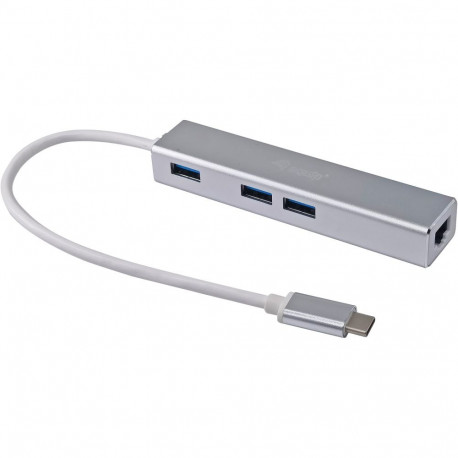 "Equip Adapter USB-C-> RJ45(1GB) 10/100/1000+3xUSB3.0 0.15m s"