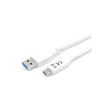 "Equip Kabel USB-A 3.2 -> C St/St 1.00m 3A/20V ws"