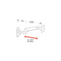 "Ergotron LX Arm Wandmontage -61cm"