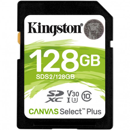 "CARD 128GB Kingston Canvas Select Plus XC 100MB/s"