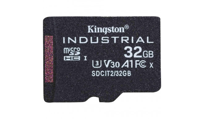 "CARD 32GB Kingston Industrial microHC 100MB/s"