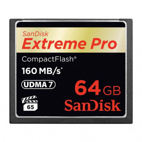 "CARD CF Card 64GB SanDisk Extreme PRO CompactFlash Speicherkarte 160MB/s"