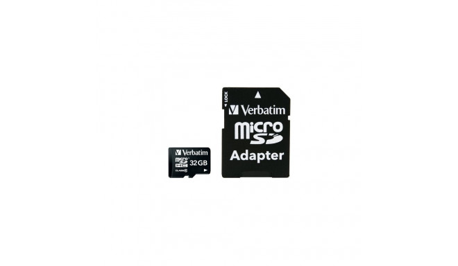 "CARD 32GB Verbatim Premium MicroHC 90MB/s +Adapter"