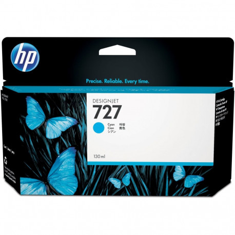 "HP 727 Original Tinte cyan Standardkapazitt 130 ml 1er-Pack"