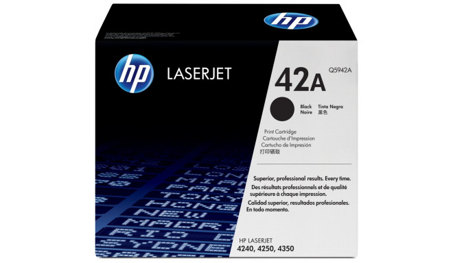"HP Toner 42X Q5942XD Schwarz Doppelpack je 20.000 Seiten"