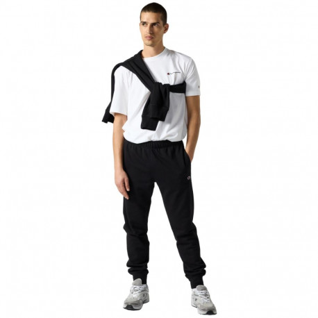 Spodnie męskie Champion Rib Cuff Pants czarne 220733 KK001 S
