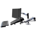 Monitori lauakinnitus Ergotron LX Dual Stacking Arm