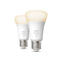 Philips Hue smart bulb multipack, BT, White, E27, 2 pcs