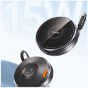 Induction Charger 3-in-1 AWEI W27 15W with USB-C cable Fast Charging black