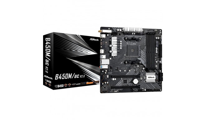 ASRock B450M/AC R2.0 emaplaat