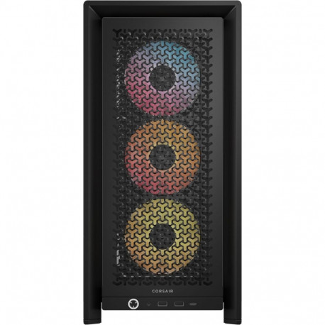 Corsair PC-korpus Frame 4000D RS ARGB modulaarne miditorn, must