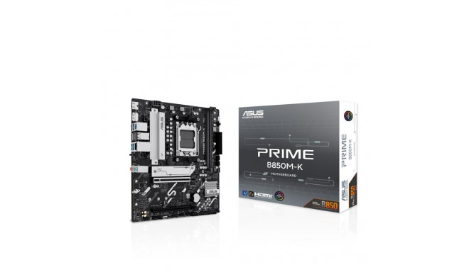 ASUS AMD B850 SAM5 Micro-ATX emaplaat DDR5 mälu 2 pesa 1x PCI-Express 4.0 16x, 1x PCI-Express 5.0 16