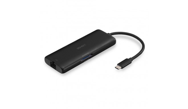 I/O dokkimisjaam USB-C/DST-MINI 43358 LINDY