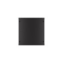 Lanberg 19" seinapealne 12U/600x450 perforeeritud uksega seinakapp (kokkupandav) WF01-6412-23B must