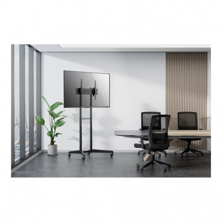 Neomounts põrandastatiiv FL50-540BL1 TV kärukäru reguleeritava kõrgusega, kallutatav 37-70", maksima