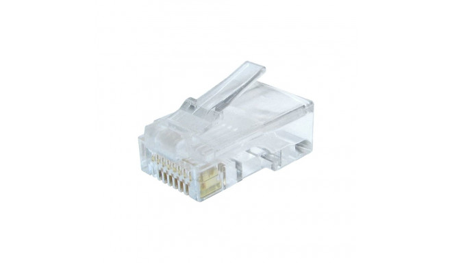 Cablexpert | Modular plug (adapter) 8P8C for solid CAT6 LAN cable, 10 pcs per bag
