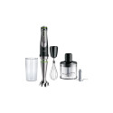 Braun MQ9135XI MultiQuick 9 saumikser 1200 W 3 kiirust must/roostevaba teras