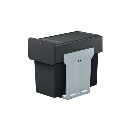 HAILO Built-in waste bin EcoLine Design L / 2x14L / black 030310100