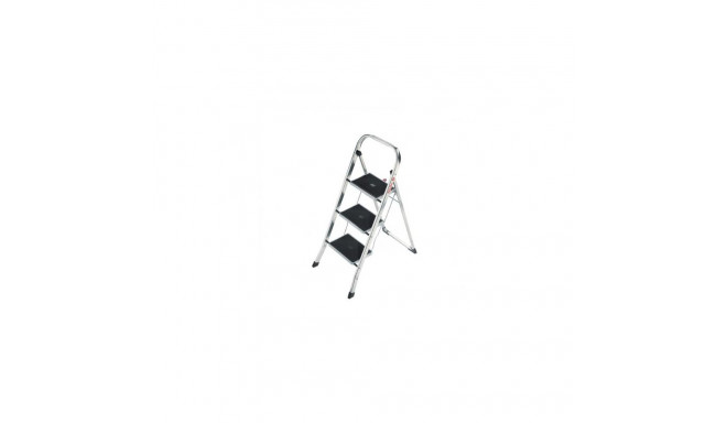 HAILO Step stool foldable K70 StandardLine / aluminum / 3 step stool handle 4007126439345