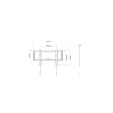Multibrackets MB-6553 OLED OLED TV Wallmount up to  32-65" / 50kg
