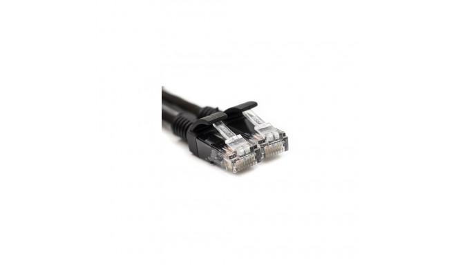 Cable Cat5E UTP, 20m, black