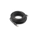 Cable Cat5E UTP, 15m, black