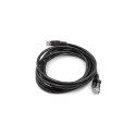 Cable Cat5E UTP, 2m, black