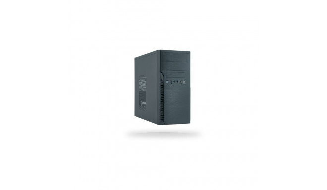 Chieftec ATX mini-tower harjatud alumiinium SECC torn must